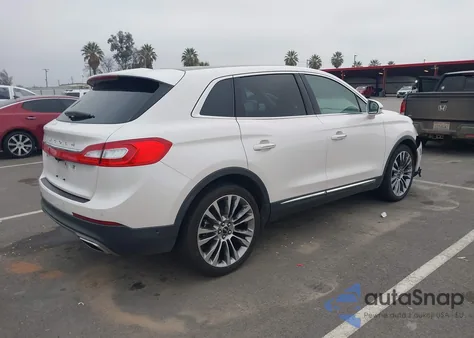 2017 Lincoln Mkx Reserve z USA, uszkodzony, nr VIN 2LMPJ6LR3HBL31514